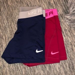 2 Pairs of Nike Pros